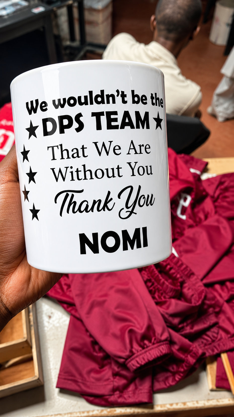 Printed mug