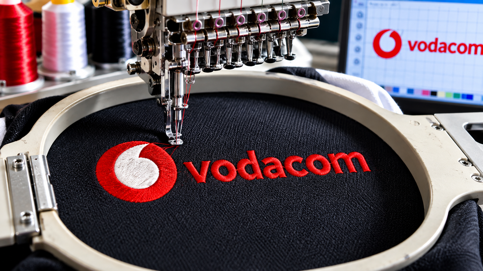 Machine embroidery